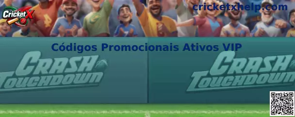 Códigos Promocionais Ativos VIP Cricket X