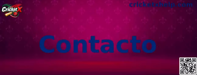 Página de contacto de Cricket X