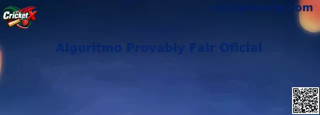 Algoritmo Provably Fair Oficial Cricket X