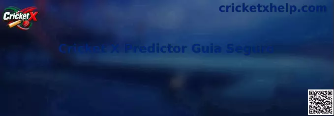 Cricket X Predictor Guía Seguro Ilustración