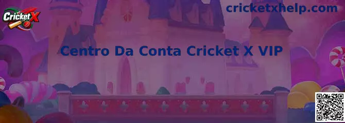 Centro Da Conta Cricket X VIP