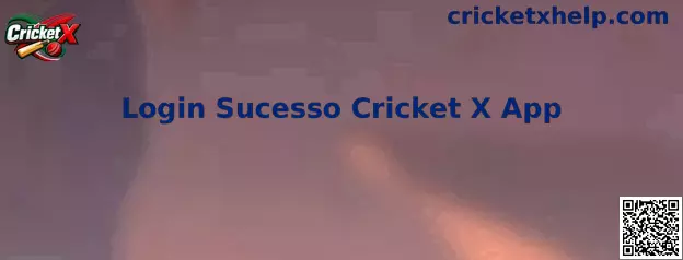 Login Sucesso Cricket X App