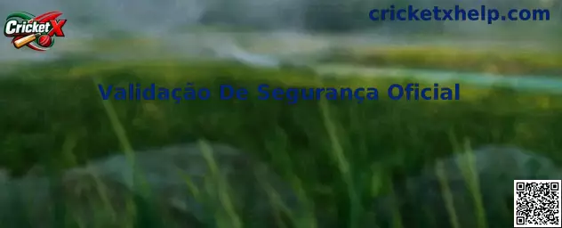Validação De Segurança Oficial Cricket X